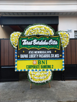 Papan Bunga Duka di Rancanumpang