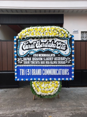 Papan Bunga Duka di Rancanumpang